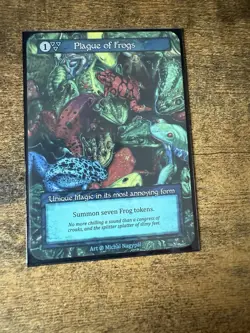 Sorcery Contested Realms - Beta - Plague of Frogs NM - Image 1