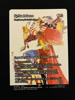 Kefka Palazzo Purphoros, God of the Forge (Showcase) Final Fantasy MTG - Image 1