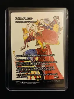 Kefka Palazzo Purphoros, God of the Forge (Showcase) Final Fantasy MTG - Image 3
