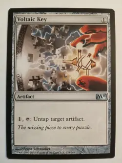 Magic The Gathering - 4x Voltaic Key (mtg) M11 NM/LP - Image 1