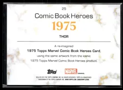 2025 1975 Topps Marvel Comics Thor Heroes #25 - Image 2