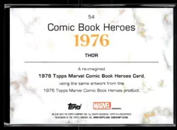 2025 1975 Topps Marvel Comics Thor Heroes #54 - Image 2