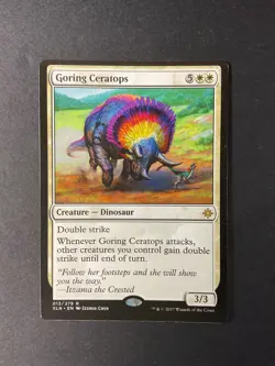 Goring Ceratops - Ixalan - Magic the Gathering - MTG - Image 1