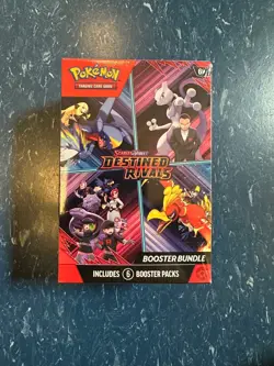 Pokemon Scarlet & Violet Destined Rivals Booster Bundle Box Sealed - Image 1