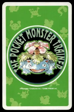 Spearow 8 Of Clubs Japanese Pokemon Venusaur Green Poker Cards No. 021 - Image 2