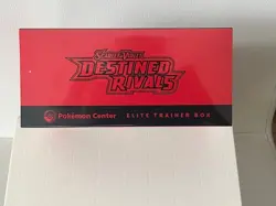 Pokemon TCG Destined Rivals Pokemon Center Elite Trainer Box ETB SEALED Free Shi - Image 2