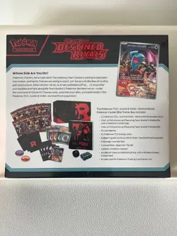 Pokemon TCG Destined Rivals Pokemon Center Elite Trainer Box ETB SEALED Free Shi - Image 3