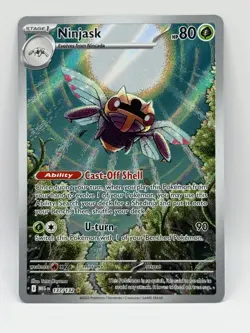 Ninjask 137/132 Illustration Rare Mega Evolution English Pokemon TCG Freshly Pac - Image 1