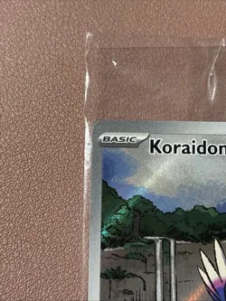SEALED Pokemon Koraidon SVP 014 Scarlet & Violet ETB Holo Black Star Promo - Image 2
