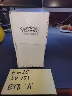 New Factory Sealed Pokemon TCG Scarlet & Violet 151 ETB Elite Trainer Box A - Image 3