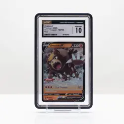 Pokemon Ursaluna V Holo #102/195 Silver Tempest 2022 - CGC 10 Gem Mint - Image 1