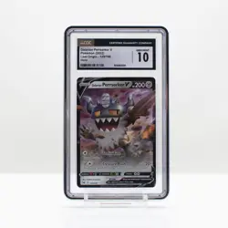 Pokemon Galarian Perrserker V Holo #129/196 Lost Origin 2022 - CGC 10 Gem Mint - Image 1