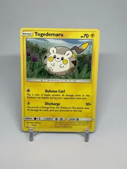 2017 Pokemon Togedemaru 26/30 Common Non Holo Alolan Raichu Trainer Kit TCG - Image 1
