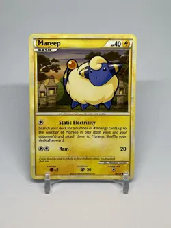 Mareep HeartGold & SoulSilver Pokemon TCG 73/123 Common - Image 1