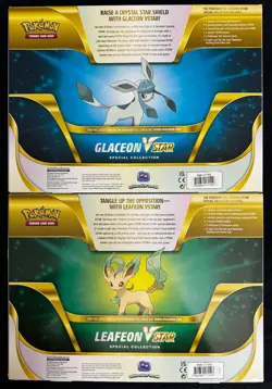 Pokemon TCG Glaceon & Leafeon VSTAR Special Collection - Box SET - NEW/SEALED - Image 2