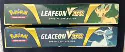 Pokemon TCG Glaceon & Leafeon VSTAR Special Collection - Box SET - NEW/SEALED - Image 4