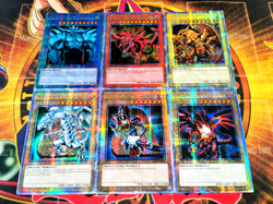 Obelisk/Slifer/Ra/Blue-Eyes/Red/Dark Magician LC01 Quarter Century Rare Yu-Gi-Oh - Image 1