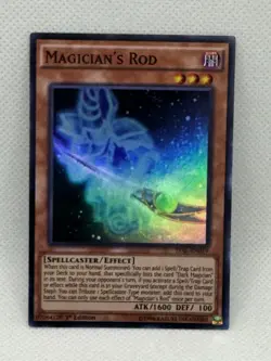 Yu-Gi-Oh! Magician's Rod - TDIL-EN019 - 1st Edition - Super Rare - NM - Image 1