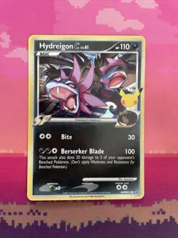 Pokemon Card Hydreigon SWSH138 Black Star Promo Holo Near Mint - Image 1