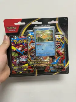 Pokemon Mega Evolution Card Pack Set with Psyduck Promo Card - Image 1