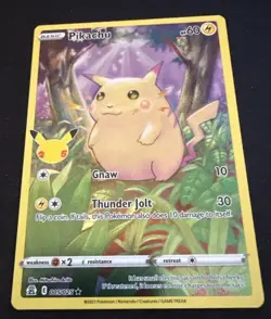 Pokemon TCG Celebrations Pikachu Holo Rare Card 005/025 NM/Mint Condition!! - Image 1