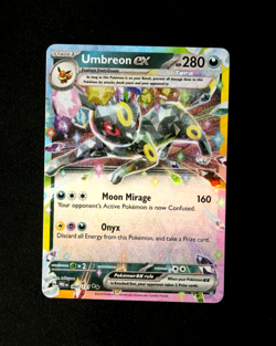 Pokemon Card TCG - Umbreon EX 060/132 - Prismatic Evolutions - Double Rare - NM⭐ - Image 1