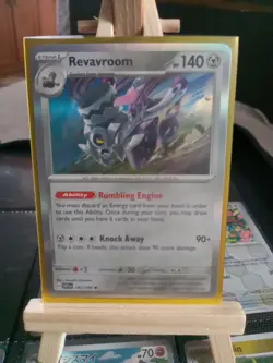 Pokemon TCG Revavroom 142/198 SV01 Scarlet & Violet Base Set Reverse Holo Card - Image 1
