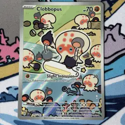 Pokemon TCG Clobbopus 207/191 Surging Sparks Illustration Card in NM Condition - Image 1
