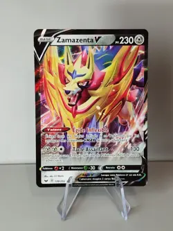 POKEMON FR Card - Zamazenta V 139/202 Sword and Shield - Image 1