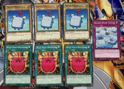 Yugioh Mokey Mokey (7 Card Bundle) Speed Duel 1st Edition Light Play - Near mint - Image 1