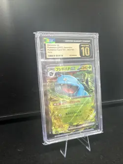 Venusaur EX Pokemon Card 151 Japanese CGC Pristine 10 Holo - Image 3