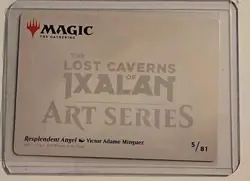 MTG: ART SERIES - LOST CAVERNS OF IXALAN - RESPLENDENT ANGEL 5/81 - Image 2