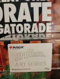 Silk Web Weaver MTG: Spiderman Art Series Stamped 39/54 - Image 2