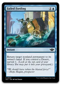 Failed Fording #47 (NM) Thunder Junction OTJ Magic MTG - Image 1