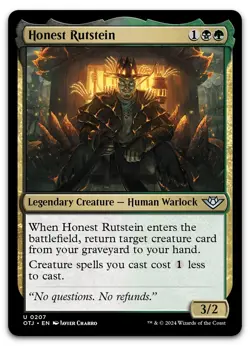 Honest Rutstein #207 (NM) Thunder Junction OTJ Magic MTG - Image 1