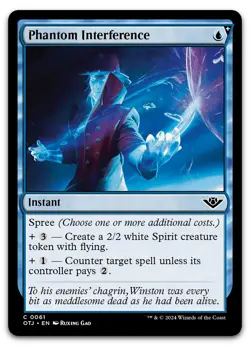 Phantom Interference #61 (NM) Thunder Junction OTJ Magic MTG - Image 1