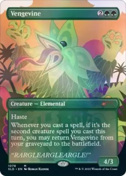 Vengevine -Foil Near Mint MTG Secret Lair - Image 1