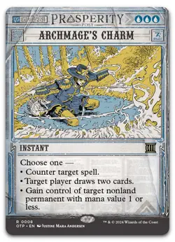 Archmage's Charm #8 (NM) Thunder Junction OTP Magic MTG - Image 1