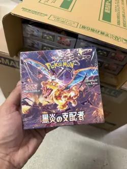 Pokemon - Ruler Of The Black Flame Booster Box sv3 - US Seller - CASE FRESH - Image 1