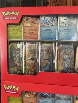 Pokemon TCG Prismatic Evolutions Costco 8 Mini-Tin Bundle w/ Promo Cards NEW - Image 2