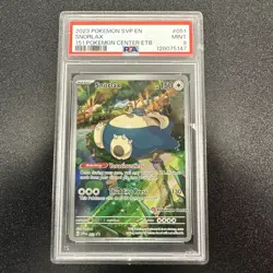 PSA 9 MINT 2023 Snorlax 151 Pokemon Center ETB Black Star Promo SVP EN 051 JY - Image 1