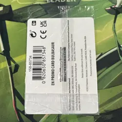 2023 Pokemon Scarlet & Violet 151 #001/165 Bulbasaur Stamped Promo SEALED F685 - Image 2