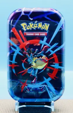 Pokemon TCG: Mega Evolutions Mega Heros Mini Tin Lucario Factory Sealed💥 - Image 1