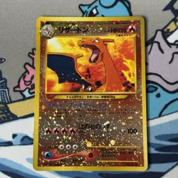 Charizard Reverse Holo Neo Premium File 2 Promo Japanese Pokemon 2000 - Image 1