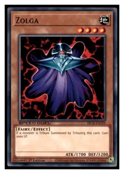 Yugioh Zolga SBCB-EN129 Speed Duel: Battle City Box LP - Image 1