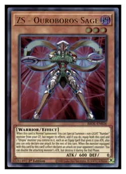 Yugioh ZS BROL-EN026 Ultra Rare Brothers of Legend LP - Image 1