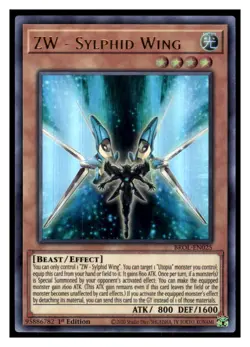 Yugioh ZW BROL-EN025 Ultra Rare Brothers of Legend LP - Image 1