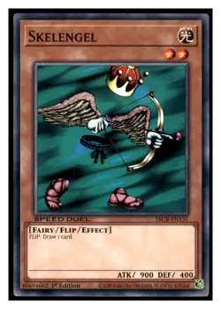 Yugioh Skelengel SBCB-EN131 Speed Duel: Battle City Box LP - Image 1