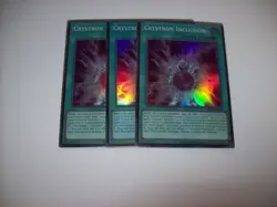 Yugioh X3 OTS Crystron Inclusion OP29-EN010 NM Playset Free Ship & Tracked - Image 1