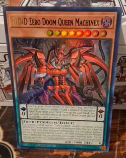 YuGiOh! - D/D/D Zero Doom Queen Machinex DOOD-EN003 Ultra Rare 1st Edition NM - Image 1